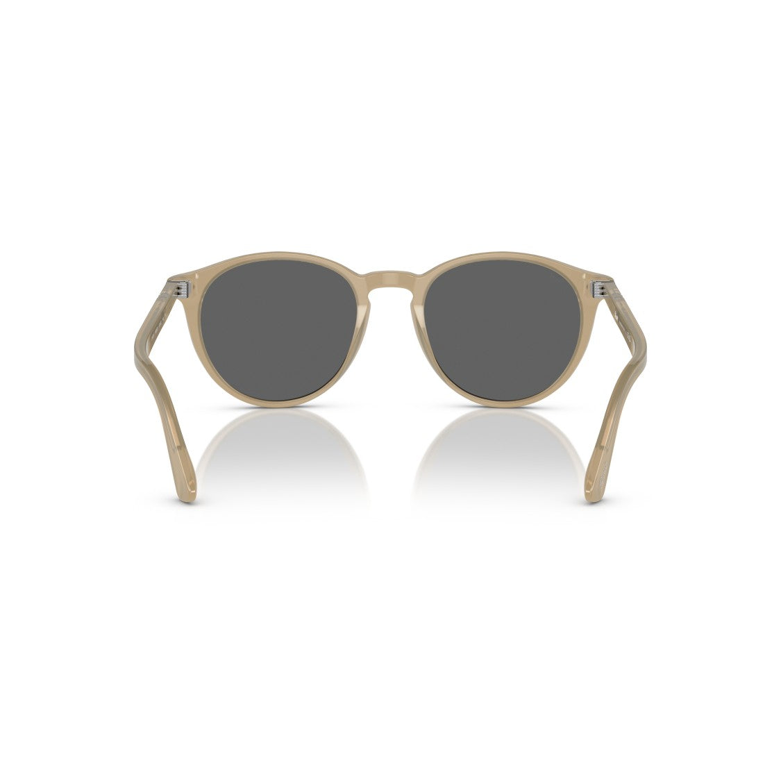 Persol 0Po3152s Translucent Beige Acetate Sunglasses With Keyhole Bridge