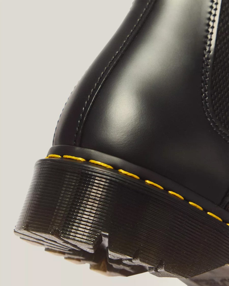 Dr. Martens Timeless Leather Yellow Stitch Chelsea Boots
