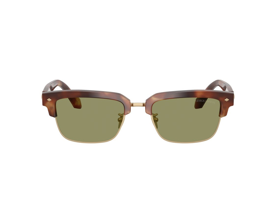 Giorgio Armani Gold 0Ar8243 Tortoiseshell Acetate Sunglasses