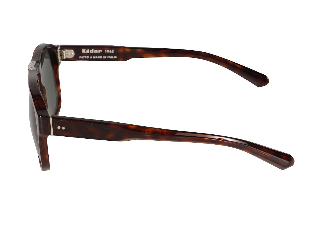 Kador Tortoiseshell Gipsy Flag/N Square Sunglasses
