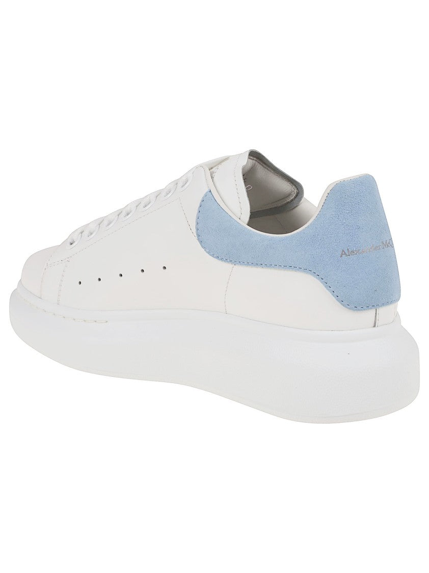 Alexander Mcqueen Oversized White Leather Sneakers