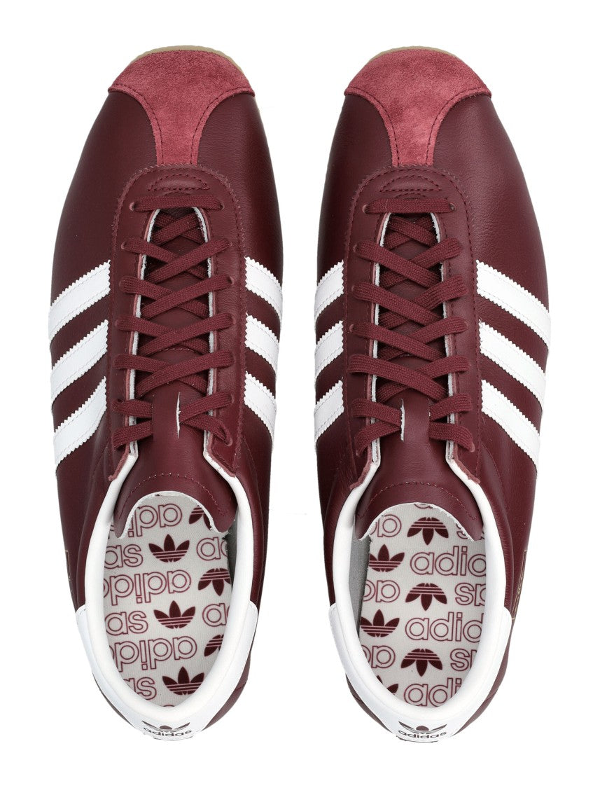 Adidas Rekord Leather Sneakers With Suede Toe