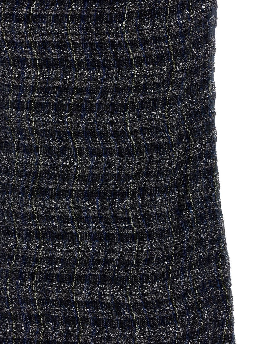 Missoni Sequined Sleeveless Mini Dress