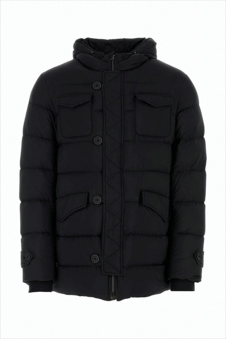 Herno Padded Jacket With Quilted Design