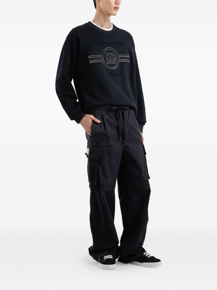 Dolce & Gabbana Embroidered Crewneck Sweatshirt