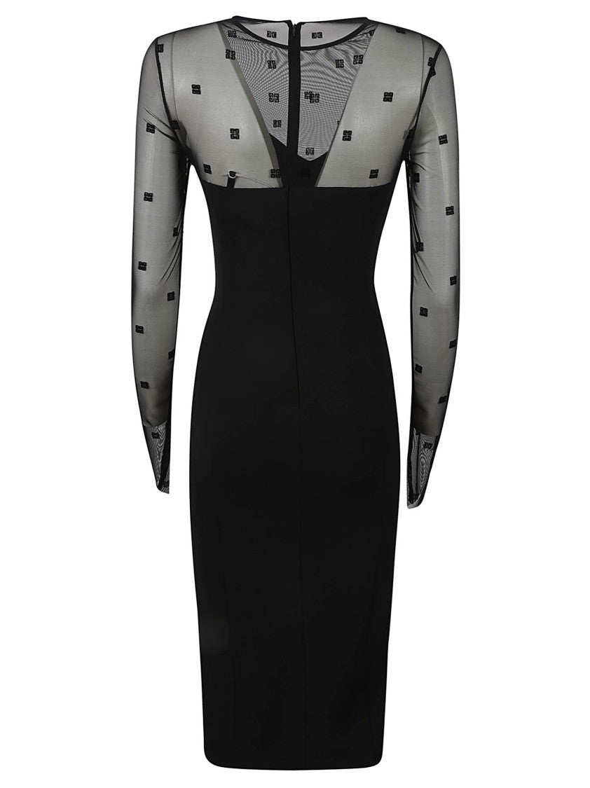 Givenchy Fitted Black Dress