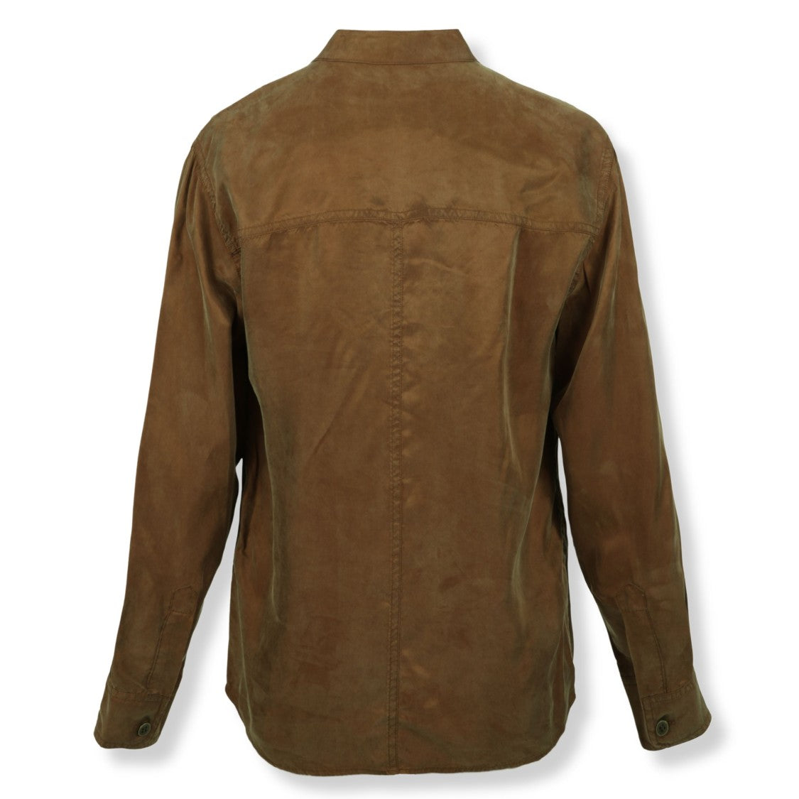 Isabel Marant Étoile Fluid-Fit Washed Satin Shirt With Chest Pockets