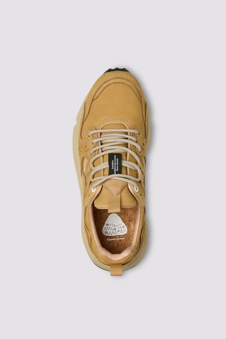 Flower Mountain Yamano 3 Unisex Sneaker With Premium Cow Leather And Nylon