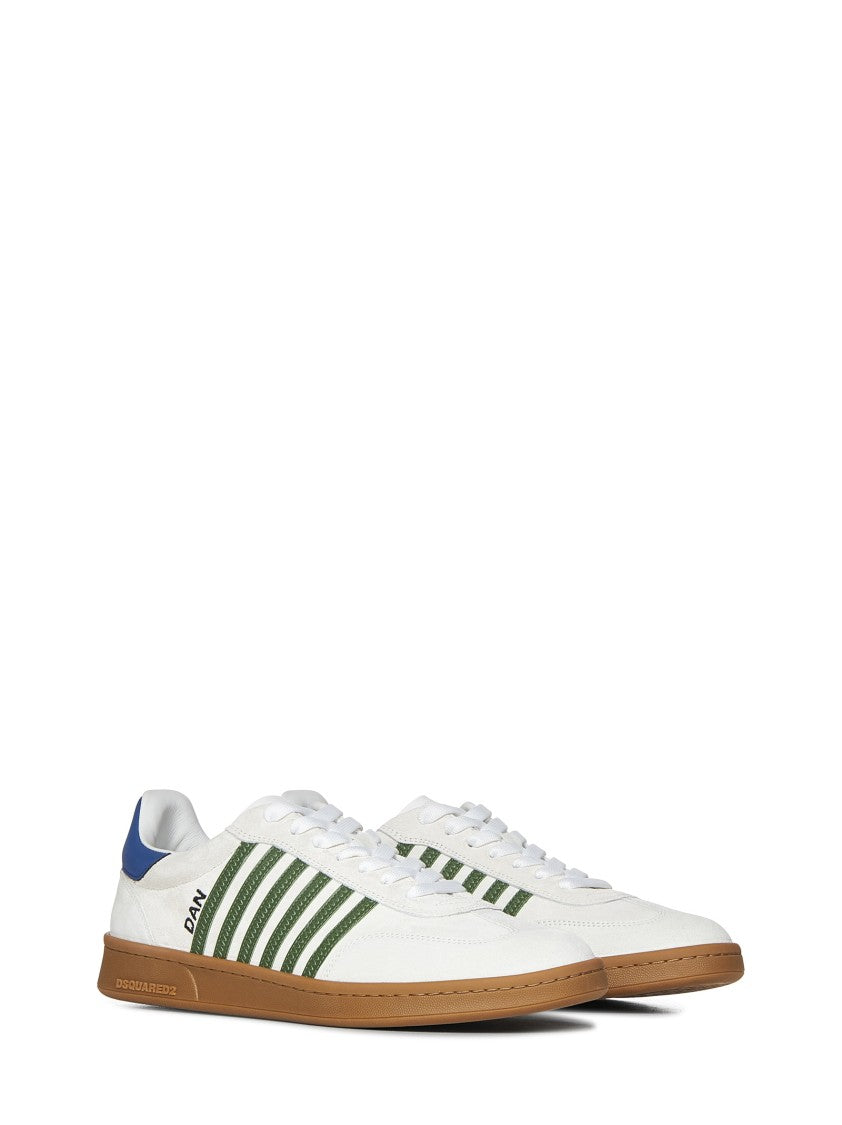 Dsquared2 White Leather Sneakers