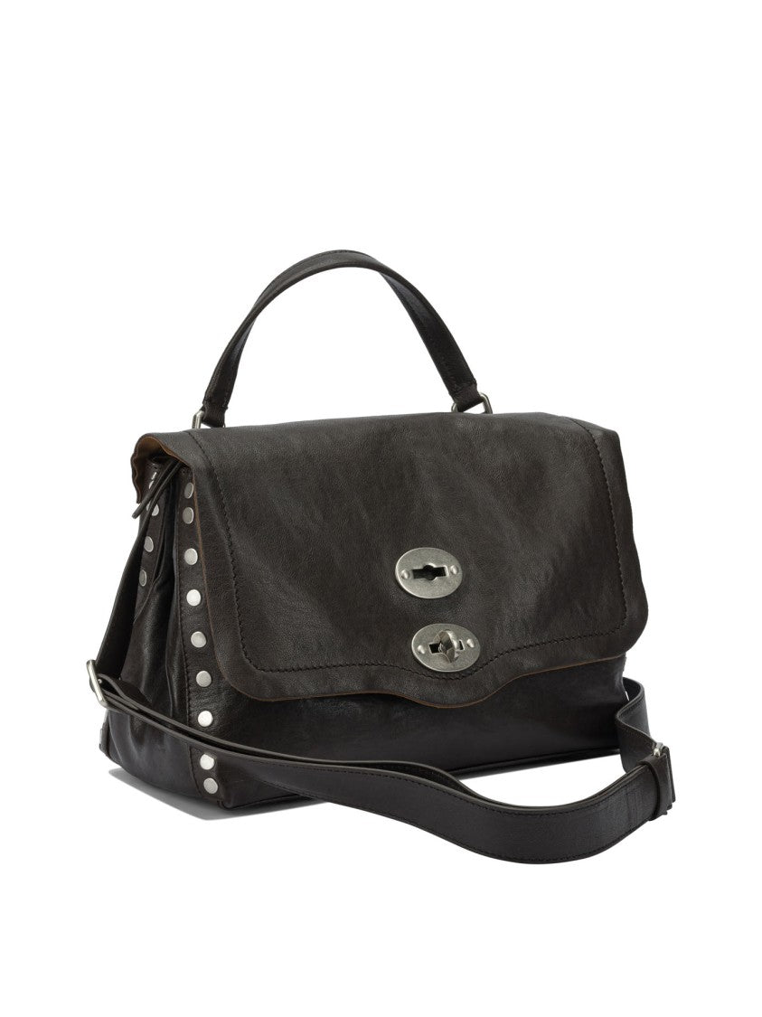 Zanellato Structured Leather Handbag With Silver-Tone Hardware