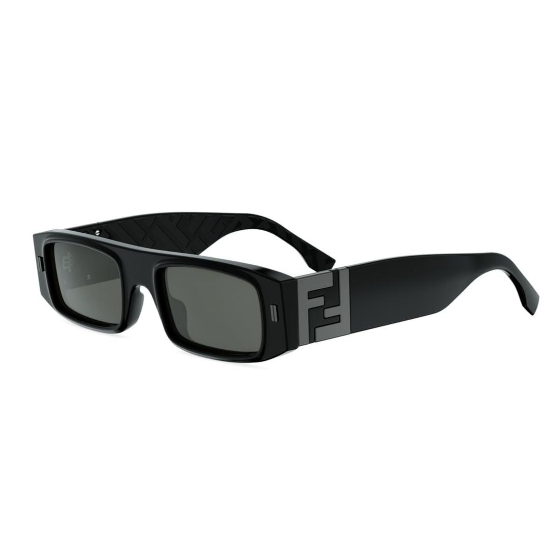 Fendi Fe40181i Bold Rectangular Sunglasses