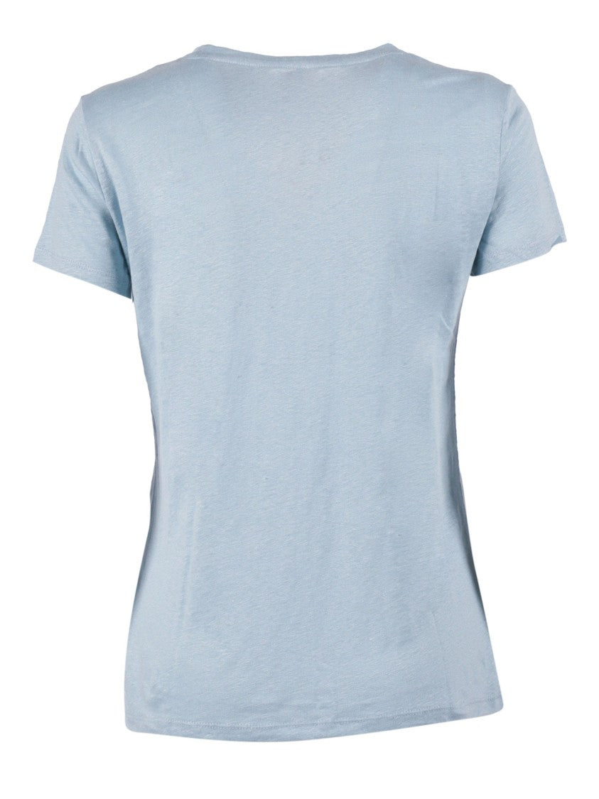 Filatures Du Lion Bleu Calanques Lightweight Round T-Shirt