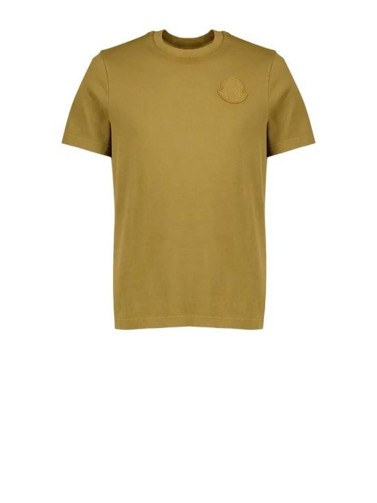 Moncler Short-Sleeved Crew Neck T-Shirt With Embossed Logo