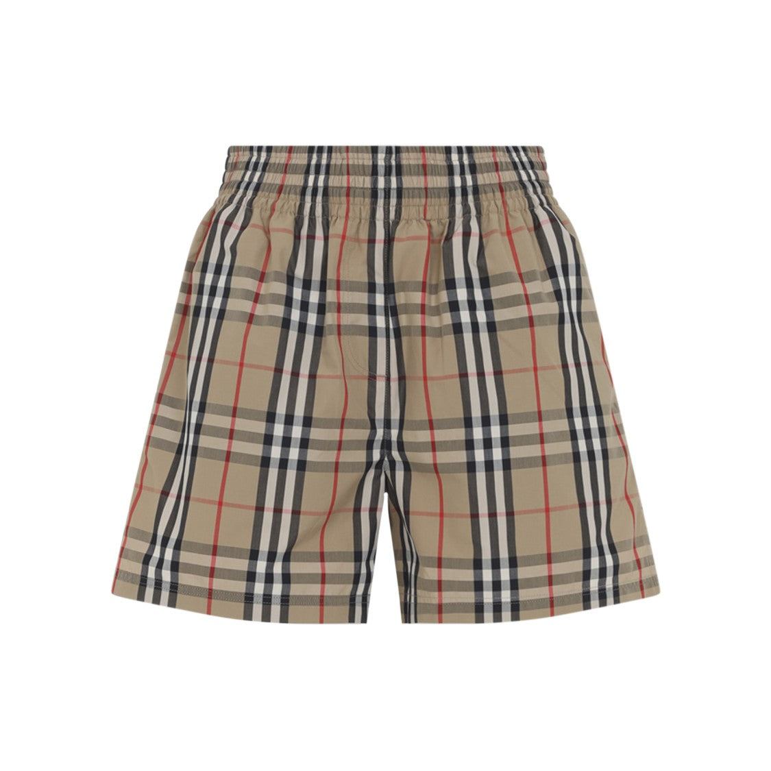 Burberry Classic Check Bermuda Shorts With Elastic Waistband