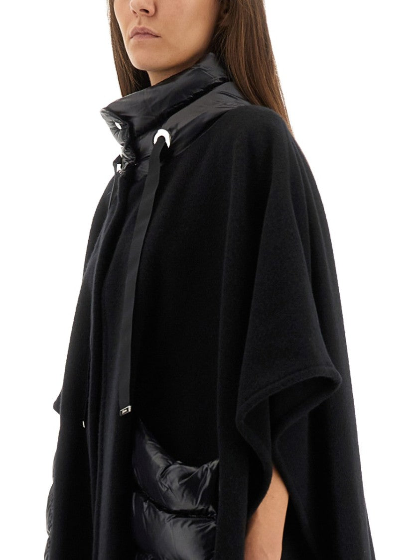 Herno Warmy And Ultralight Nylon Resort Poncho