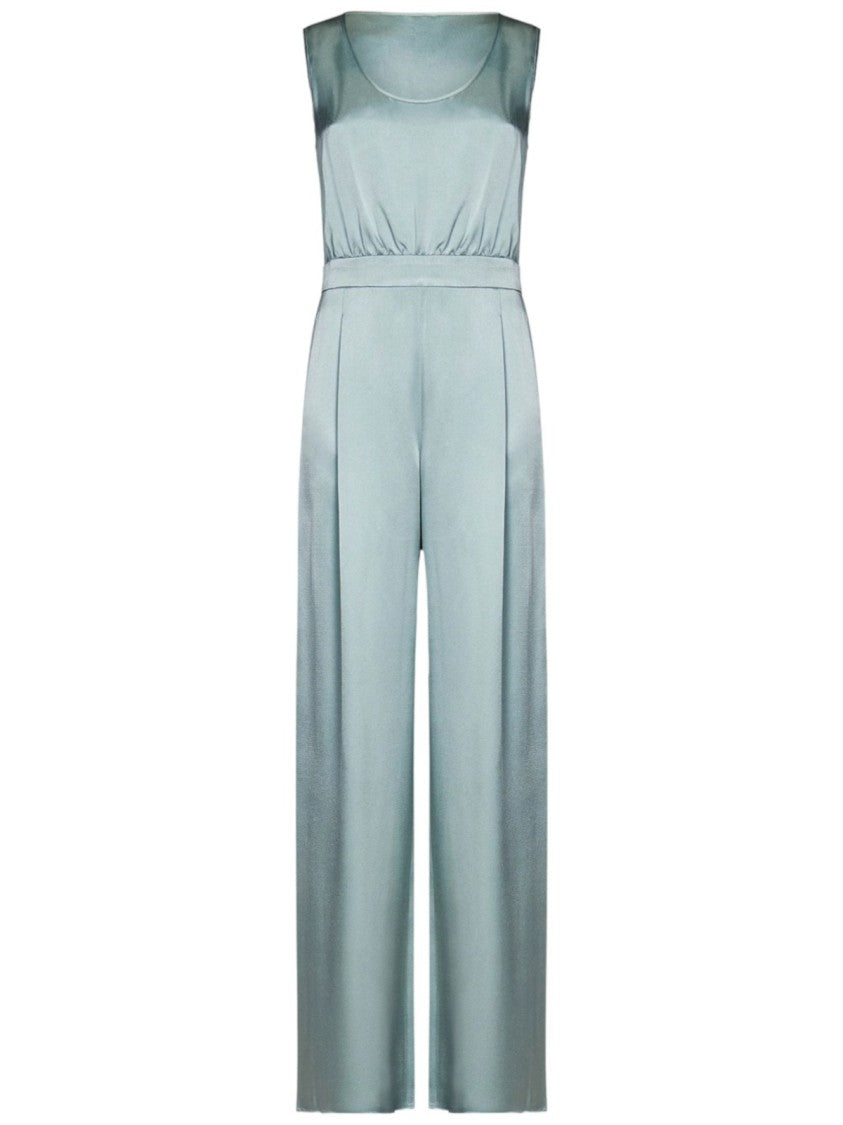 Max Mara Wide-Leg Jumpsuit With Fitted Waist