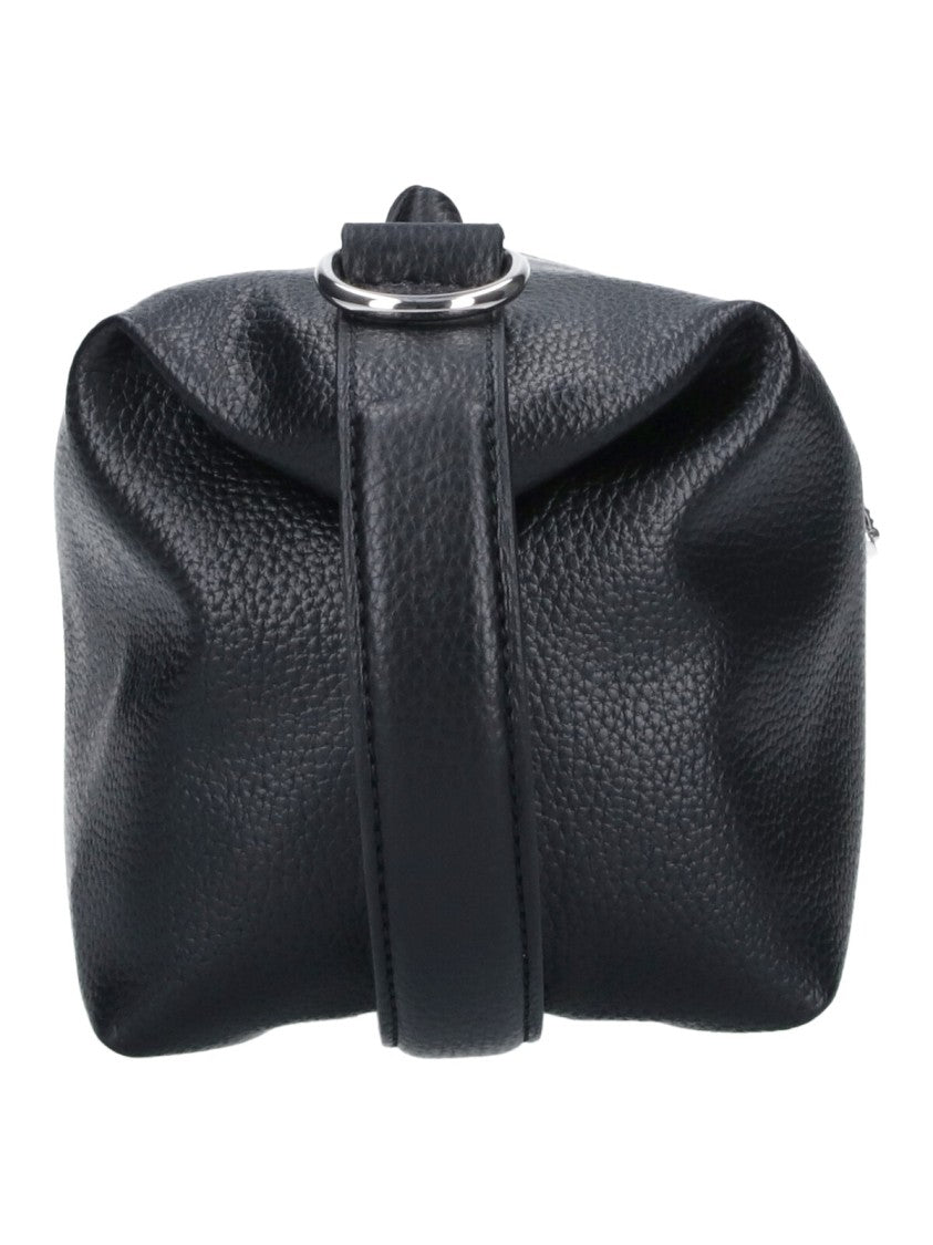 Vivienne Westwood Black Wash Bag Textured Pu Pouch