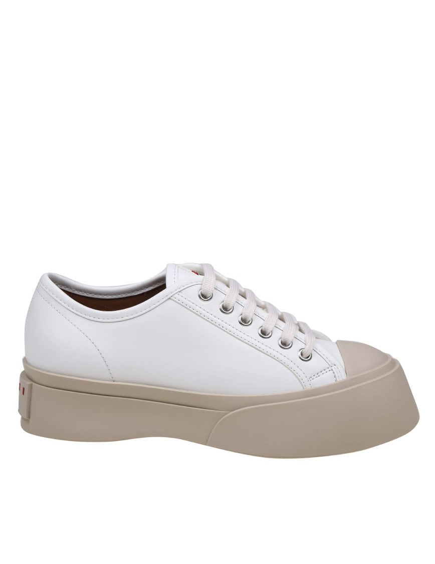 Marni White Nappa Pablo Sneakers