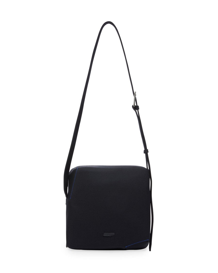 Adererror Asymmetric Grained Leather Crossbody Bag