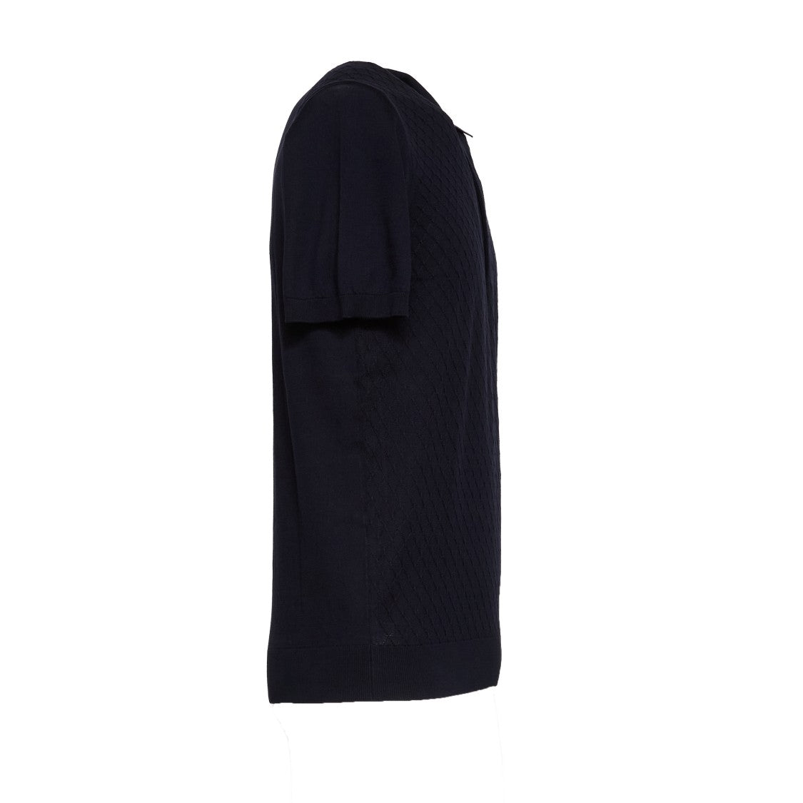Fedeli Gabriel Giza Cotton Slim Polo Shirt