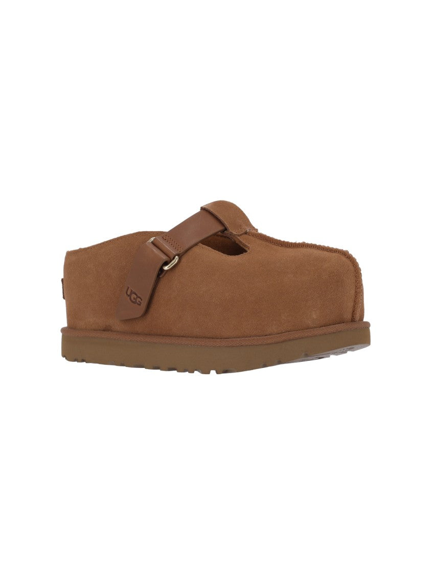 Ugg "Goldenstar Hi" Sabot – Brown
