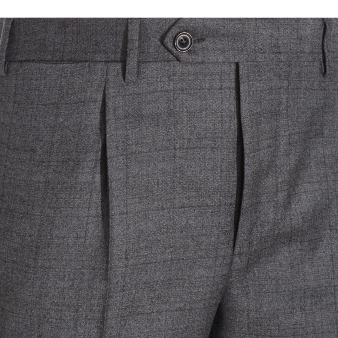 Canali Tailored Medium Grey Trousers