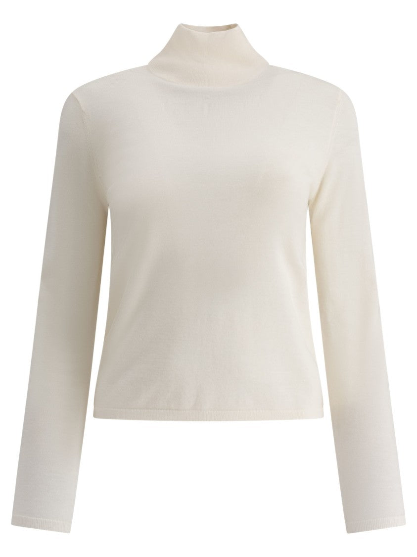 Max Mara Cashmere Turtleneck With High Neckline