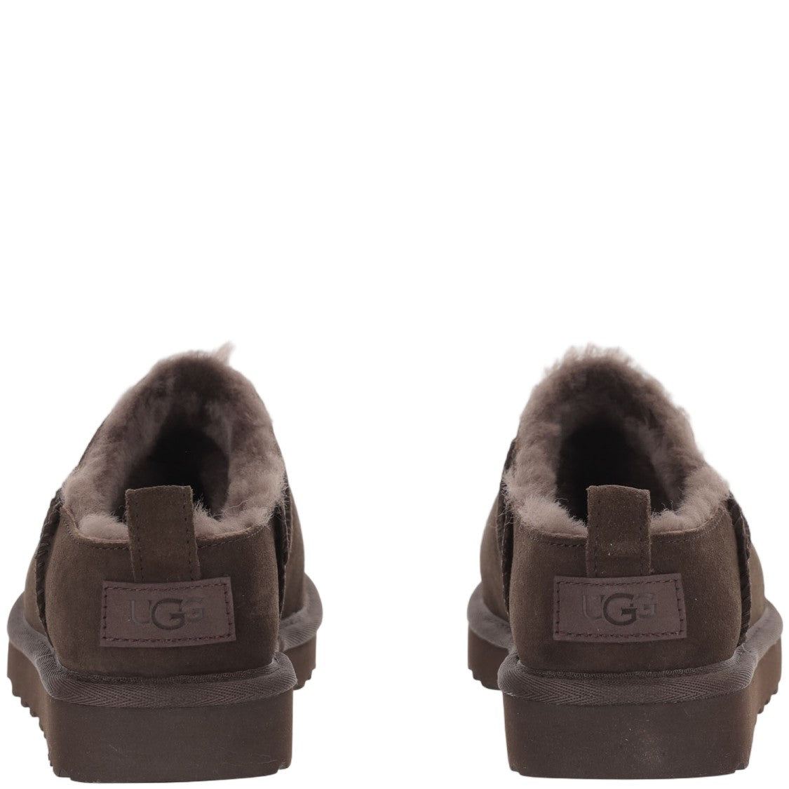 Ugg Dark Brown Classic Micro Sugarcane Eva Suede Boots