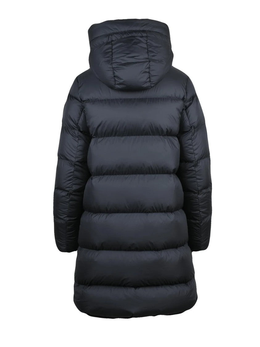 Bomboogie Black Polyester Zip Padded Geneva Down Jacket