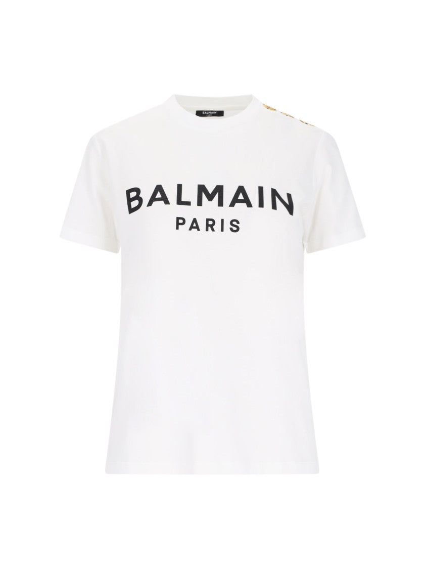 Balmain Logo T-Shirt – White