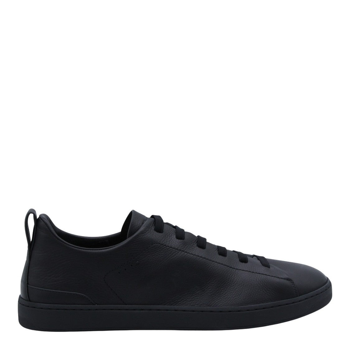 Church's Matte Black Low-Top Sneakers