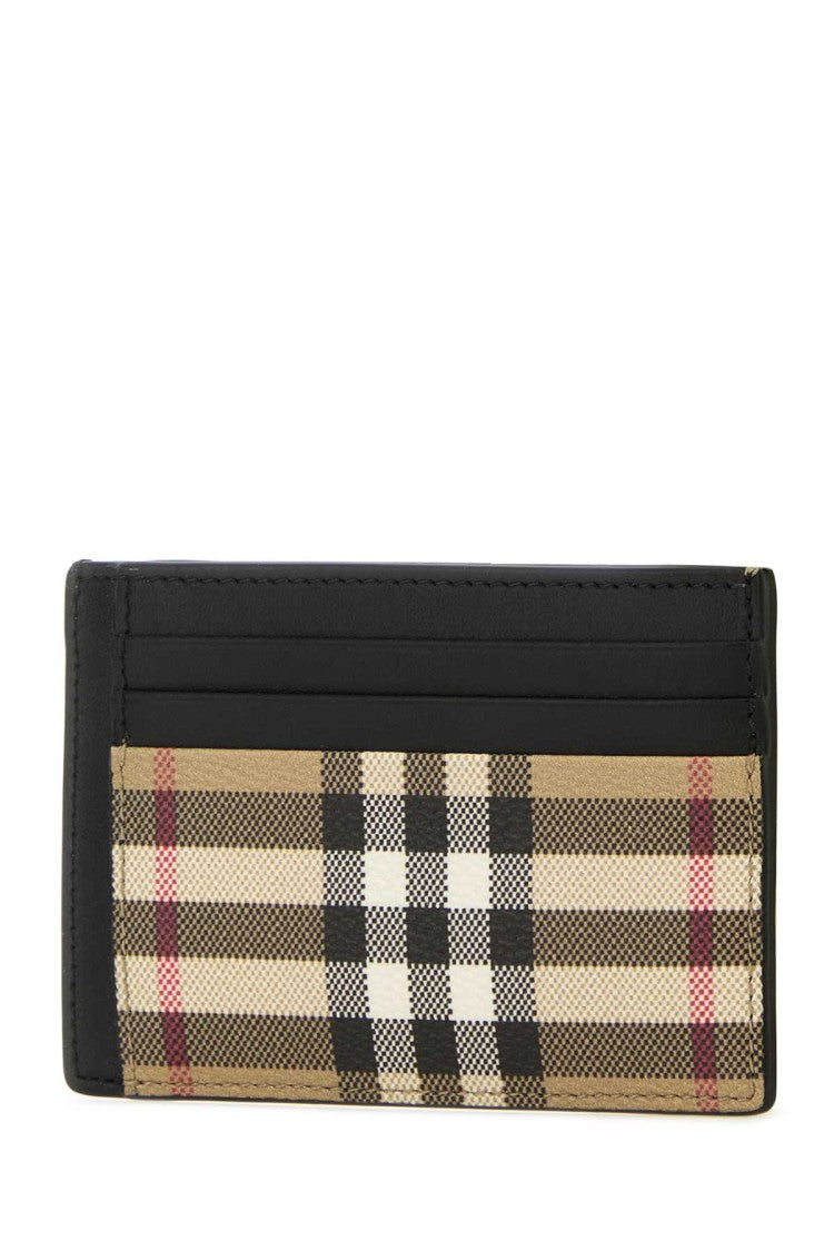 Burberry Printed Canvas Card Holder
