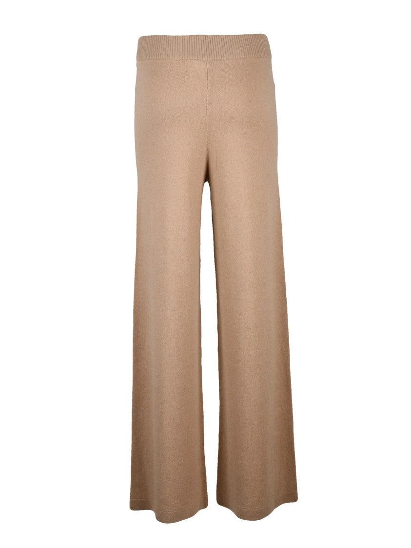 Pennyblack Wide-Leg Trousers With High Ribbed Waistband And Fluid Drape