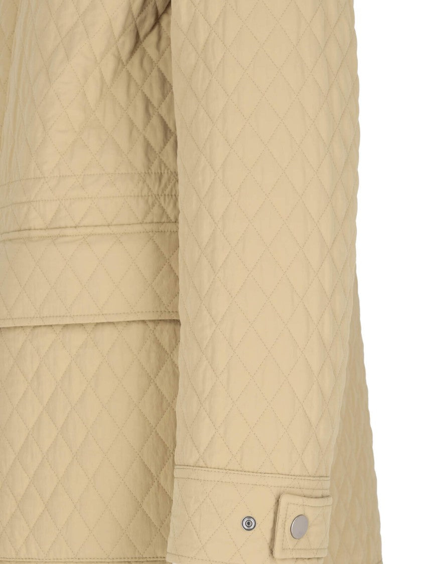 Burberry Technical "Check" Jacket – Beige