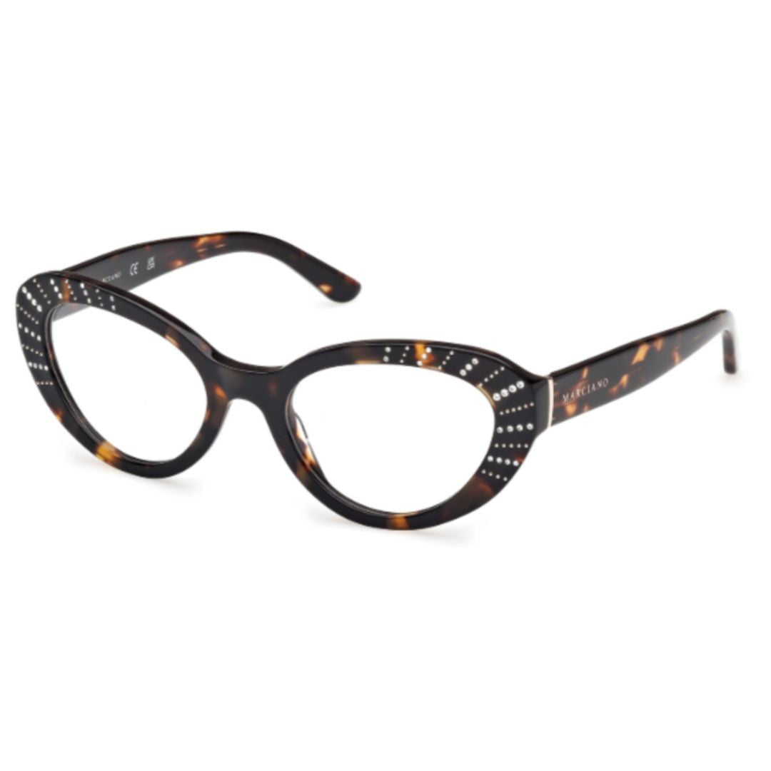 Guess By Marciano Gm50035 Cat-Eye Acetate Sunglasses With Tortoiseshell Pattern