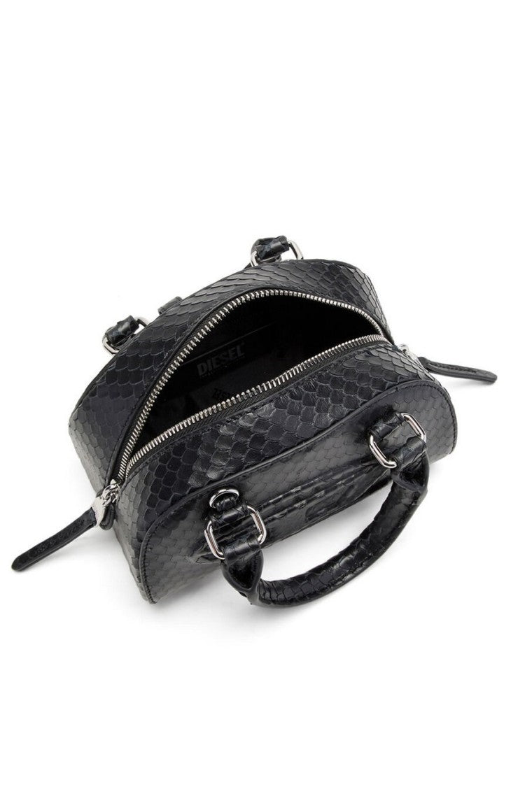 Diesel Black Leather Shoulder Bag