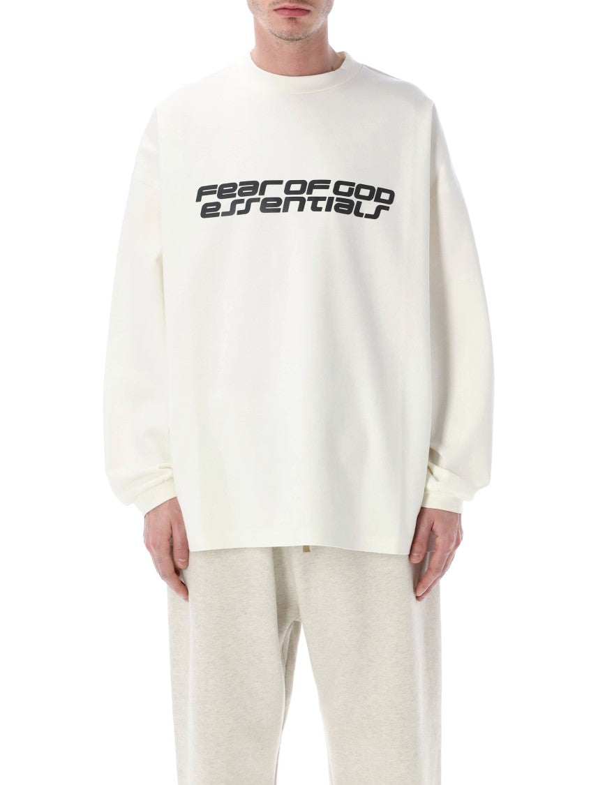 Fear Of God Essentials 90S Ponte Long Sleeve Ivory
