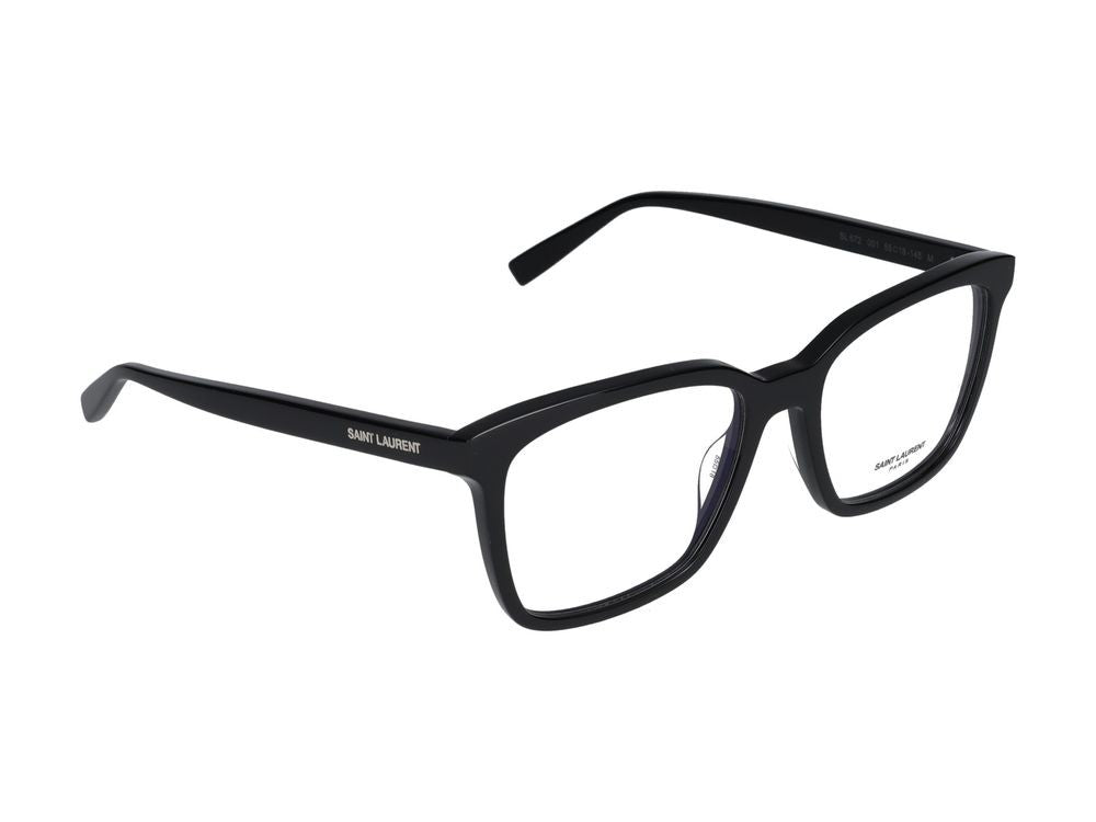 Saint Laurent Eyeglasses Sl 672 001 Black Black Transparent 55/18/145