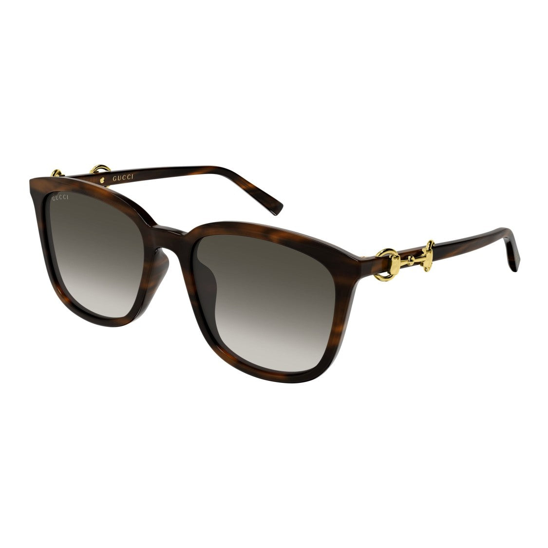 Gucci Gg2057sk Tortoiseshell Acetate Square Sunglasses