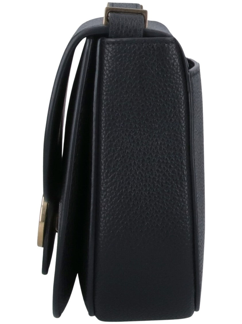 Ferragamo Double G Fl Structured Shoulder Bag