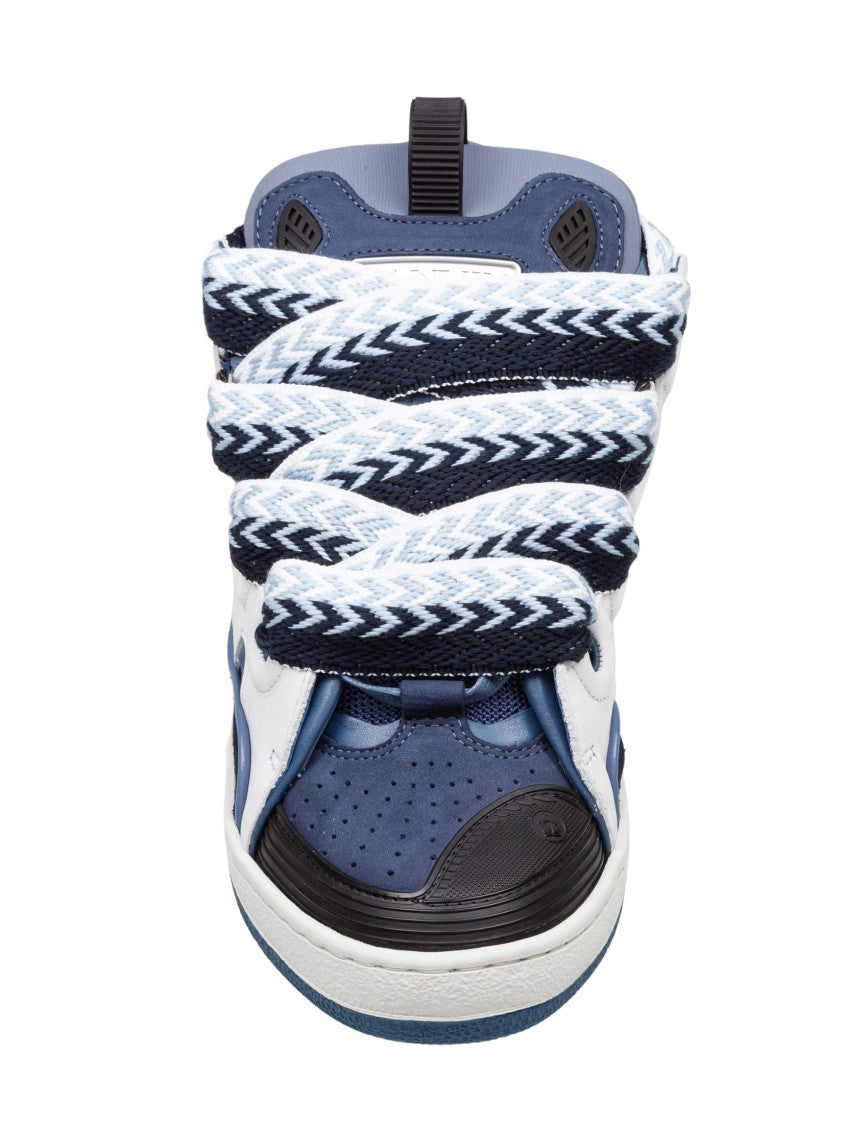 Lanvin Curb Leather Sneakers