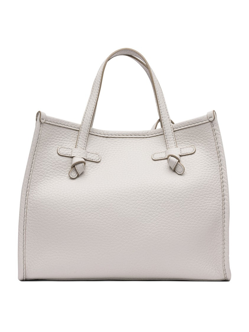 Gianni Chiarini Structured Pebbled Leather Shoulder Bag