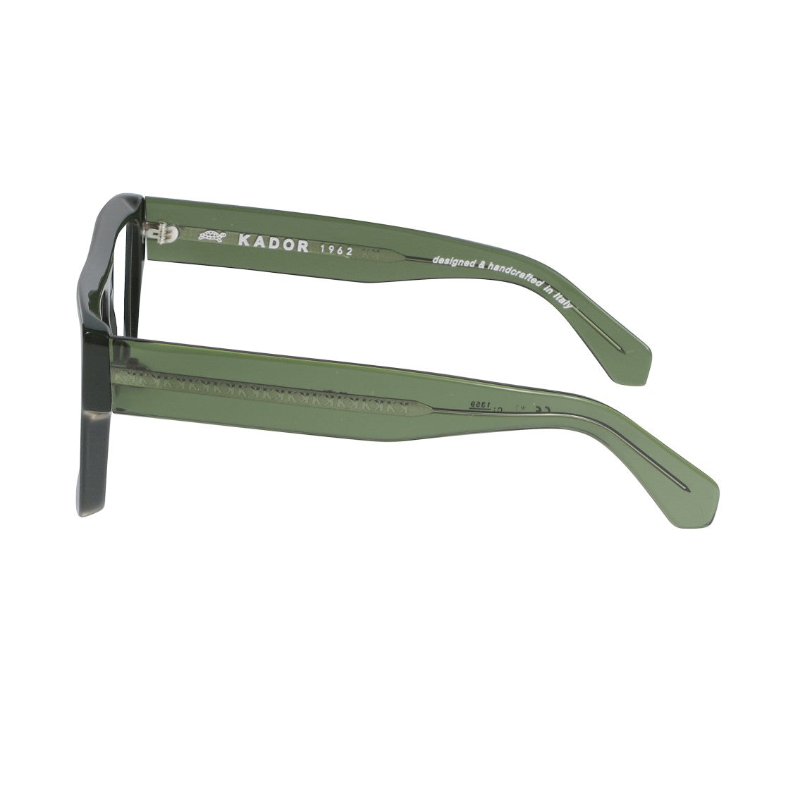 Kador Bandit 1 Oversized Square Frame Eyeglasses With Glossy Finish