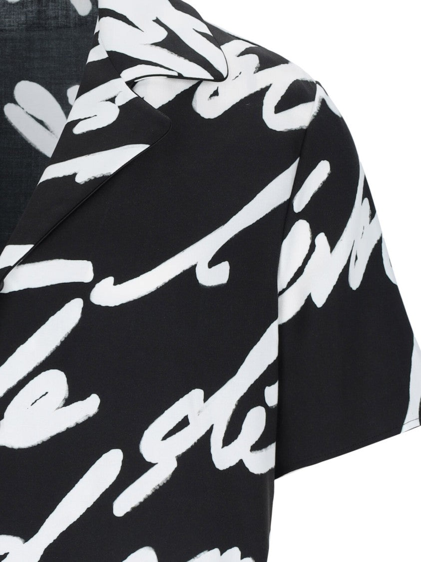 Balmain Printed Shirt – Black