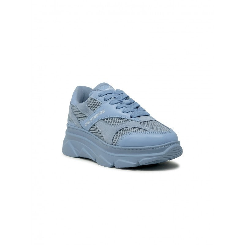 Copenhagen Mix Light Blue Leather/Suede Sneakers