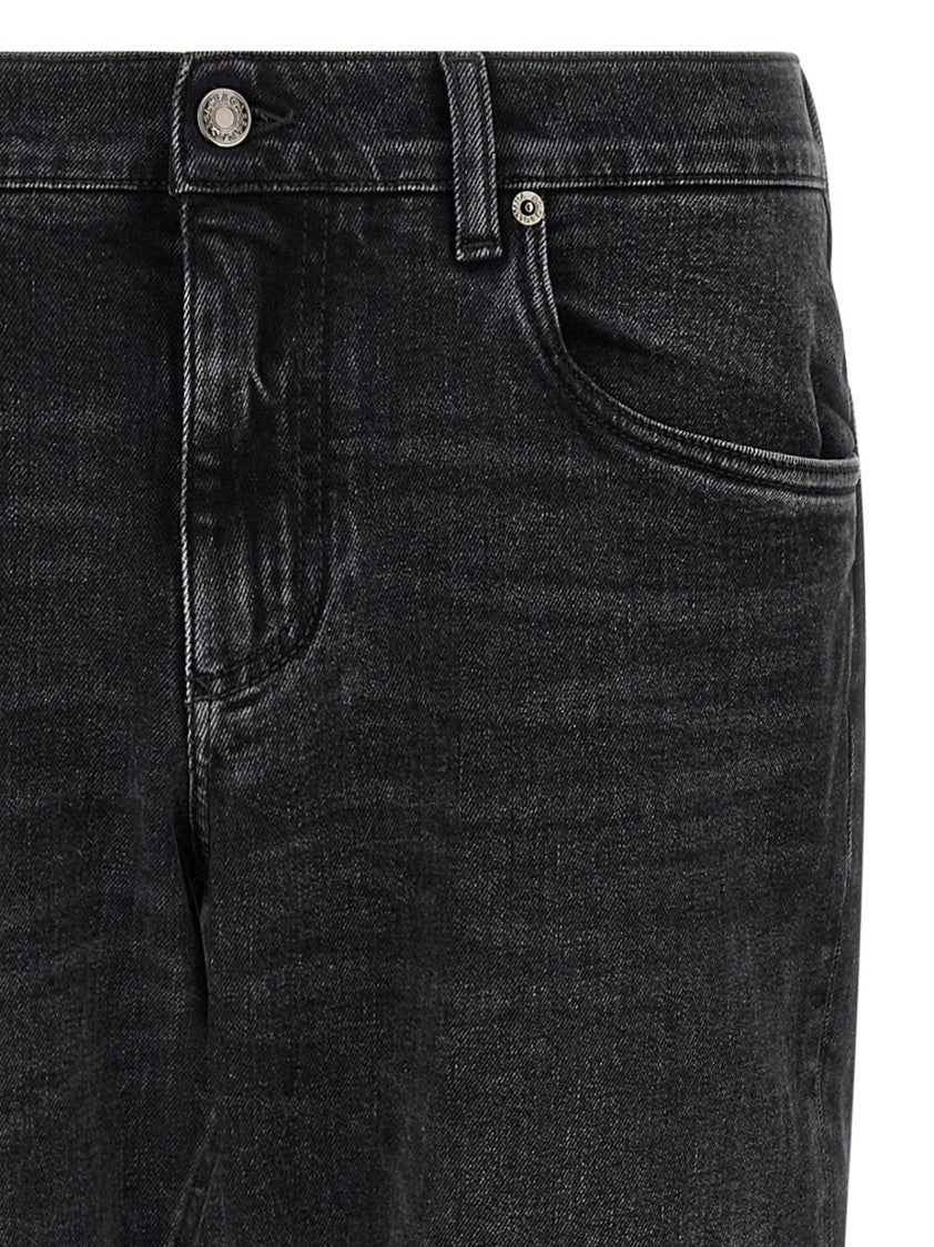 Dolce & Gabbana Stone-Washed Black Denim Jeans