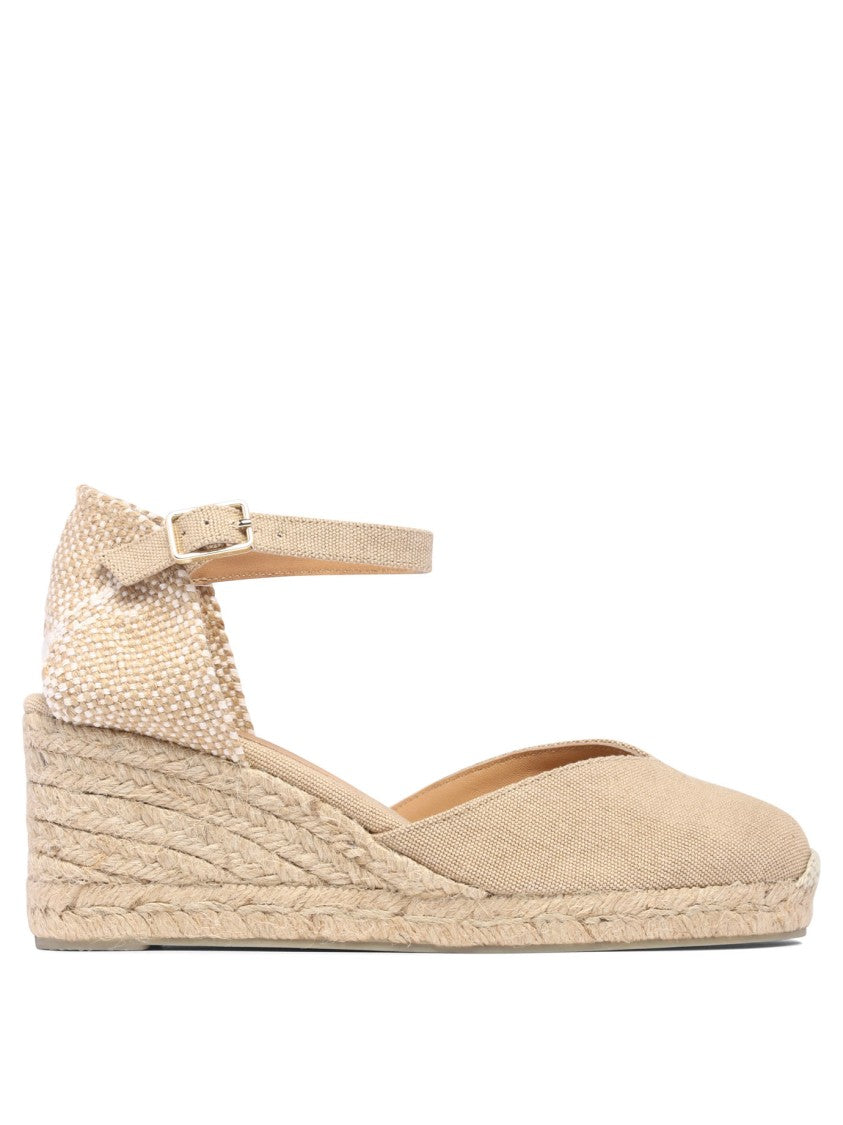 Castaner Wedge Espadrilles With Braided Jute And Ankle Strap