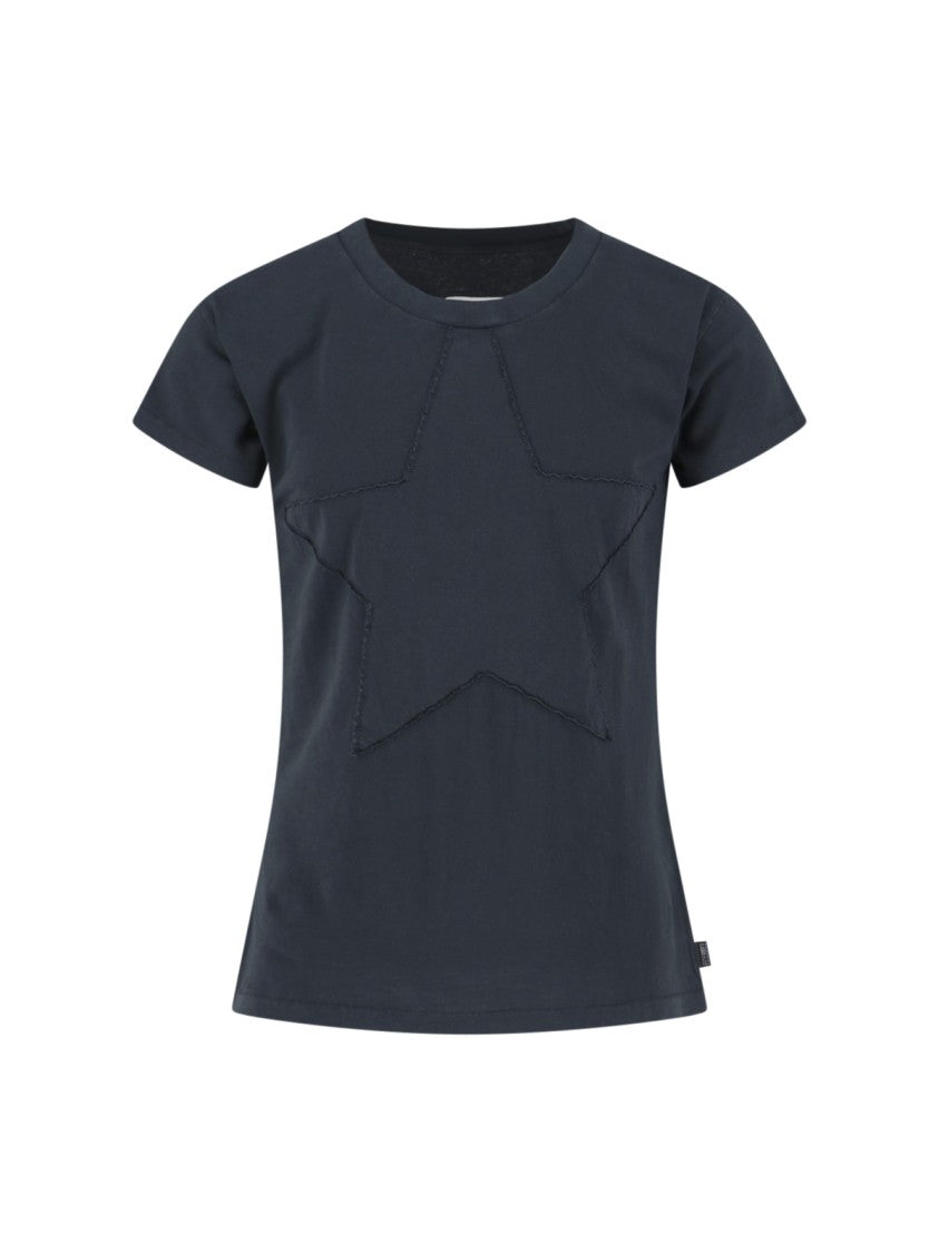 Mm6 By Maison Margiela Mm6 Logo T-Shirt – Dark Grey