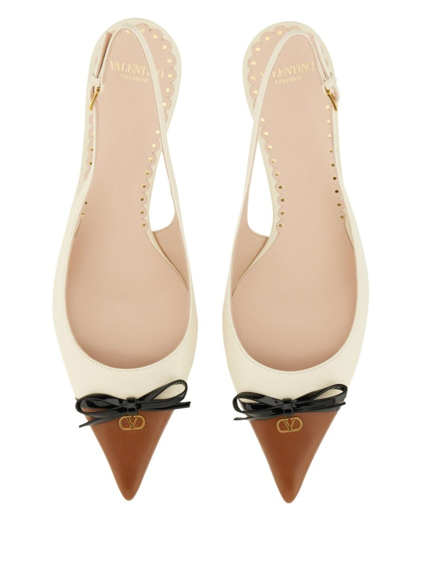 Valentino Garavani "Bepointy" Slingback Pumps