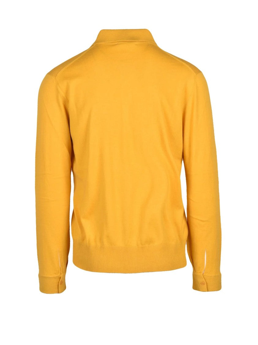 Kangra Kangra Knit Polo With Classic Collar And Button Details